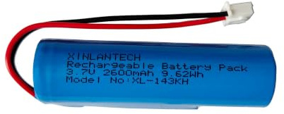 XINLANTECH 3,7 V 2 600 mAh 9,62 Wh röstförstärkare uppladdningsbart Li-jon batteripaket kompatibel med Croove B0143KH9 kg ersättningsbatteri