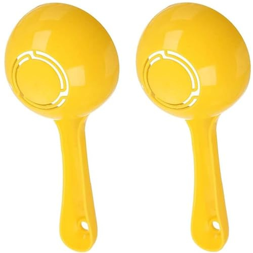 RSYHVG 2 Paquets de Palette de Riz Ronde Antiadhésive pour Pommes de Terre, Cuillère de Service Alimentaire, Cuillère à Riz, Moules à Sushi, Spatule de Riz, Cuillères de Service Alimentaires pour la