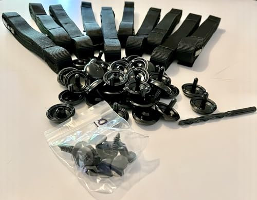 Swimming Pool Roller To Cover Strap Set
