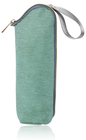 ZAMXHUG Warmhaltetaschen -1 pcs Isoliertasche Babyflasche, Thermotasche für Babyflaschen mit Knopfband, Tragbare Reise Flaschen Tasche zur Aufbewahrung von Babyflaschen, Wasserflaschen, Getränken