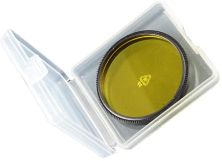 YUXITA 5,1 cm Teleskop-Okularfilter, Mondfilter, unverzichtbar für astronomische Beobachtungen, Aluminiumrahmenfilter