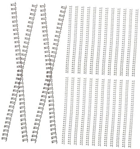 Angoily 100stücke Buchringe Aus Metall Für Lose Flexible Binderringe Als Spirale Für Notizbücher Scrapbook-binderringe Für Büro Und Zuhause