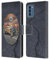 Head Case Designs Offizielle Larry Grossman Route 66 Hot Rod Coupé Retro Kollektion Leder Brieftaschen Handyhülle Hülle Huelle kompatibel mit Nokia NC300