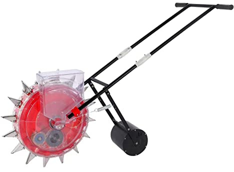 Hand-Push Roller Seed Planter, Precision Garden Seeder for Efficient Sowing in Agriculture and Gardening
