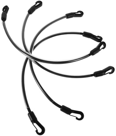 GALPADA 4stücke Pferdedecken Ersatzgurte Elastische Beinschlaufen Mit Doppel Clips Für Pferdedecken Reparatur Und Sicherer Halt Im Winter Vielseitige Kompatibilität