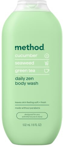 Method - Deep Detox Körperreiniger mit Gurke, Algen und grünem Tee – 18 Unzen flüssig