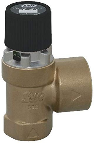 SYR Solar Sicherheitsventil 8115 DN 15, 3 bar