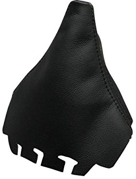 Cargaiter - Soufflet Levier de Vitesse Compatible pour Seat Ibiza (2002-2009) (Coutures noir)