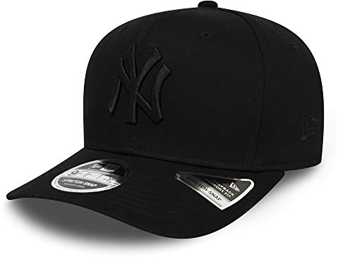 New Era New York Yankees MLB Tonal Schwarz Verstellbare 9Fifty Stretch Snapback Cap - M - L