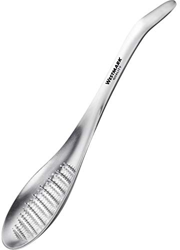Westmark Cuchara ralladora de jengibre, 18,3 x 4,2 cm, Acero inoxidable, Plata, 11582260