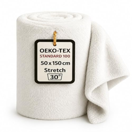 StoffBook weiß faux Fur Stoff Kaninchen Plüsch, Fell zum Basteln, Kunstfell, Teddyplüsch, Bastel weicher für DIY, Tierkostüme, Kuschelaccessoires, c770