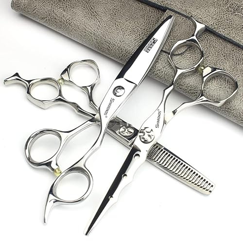 SHARONDS6 Zoll Haarschneideschere Set30-35% Ausdünnungsrate (6 Zoll -3pc-A)