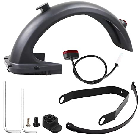 Yungeln Juego de Accesorios para Guardabarros Trasero Incluye Soporte para Guardabarros Trasero Compatible con Segway Ninebot MAX G30 / MAX G30 E / G30 LP Accesorios para Scooter eléctrico