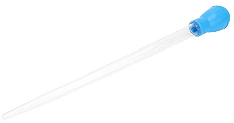 VILLCASE Cleaning Straw Fish Tank Water Changer Aquarium Droppers, Aquarium Clean Pipette Dropper, Manual Coral Feeder Cleaning Waste Remover Changer Pipette Tool, 50ml