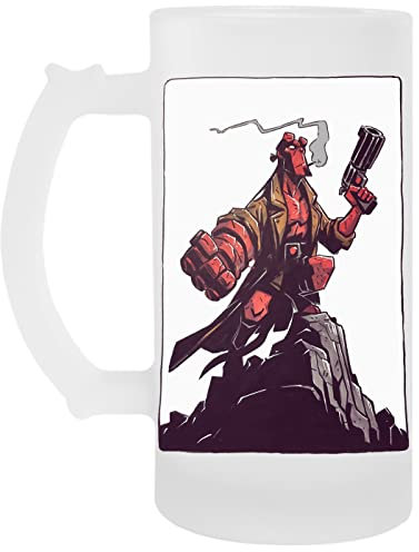 Capzy Hellboy Portrait Bierkrug Beer Mug
