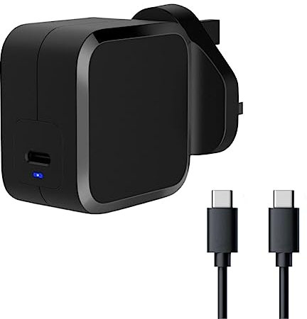 65W 45W USB C Laptop Charger, Universal Type C Laptop Fast Charger AC Power Adapter for Chromebook, mac book pro, Lenovo,Dell,HP,ASUS,Acer,Nintendo Switch and Other Laptops/Smart Phones USB-C BLACK