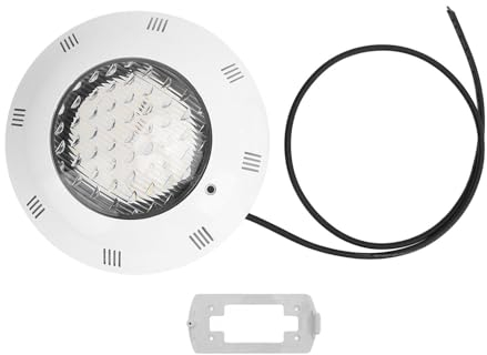 LED-Poolleuchte, Wasserdichte Tauchleuchte, Unterwasser-Schwimmbadleuchte Zur Beleuchtung von Landschaftsschwimmen (Warmweiß 12W)