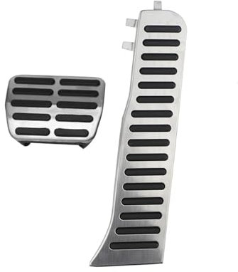 Bremspedalabdeckung Für VW Für Tiguan 2009-2016 at MT LHD Gas Bremspedal Abdeckung Rest Pedal Pad Auto Pedale Pedalkappen(at)