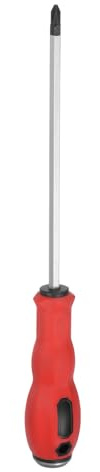 QUARKZMAN Destornillador Go-Thru PH3 X 200mm Acero S2 Alto Par Magnético Phillips Con Cabeza De Golpe Para Apretar Cincelar Y Aflojar