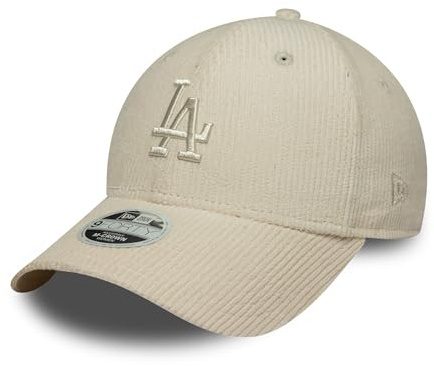 New Era Los Angeles Dodgers Gorra para Mujer MLB Pastel Cord 9Forty M-Crown Women Beige