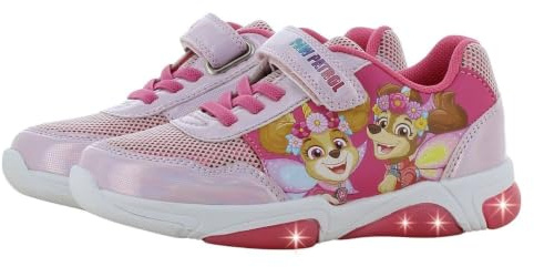 Leomil Paw Patrol Basket Enfant Fille Lumineuses 29, Rose