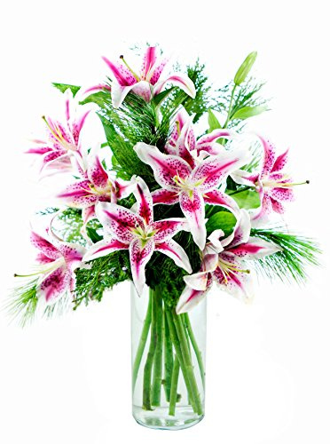 KaBloom - KaBloom Wintergreen Stargazers - Fresh Flowers for Birthday, Valentine's & Mother's Day