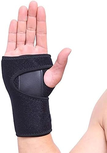 VITTO Wrist Support - Arthritis, RSI, Sprain, Fracture, Carpal Tunnel Wrist Splint w/Adjustable Velcro Wrist Straps, Removable Metal Plate - Unisex Wrist Supports for Everyday Use (Right Hand, S-M)