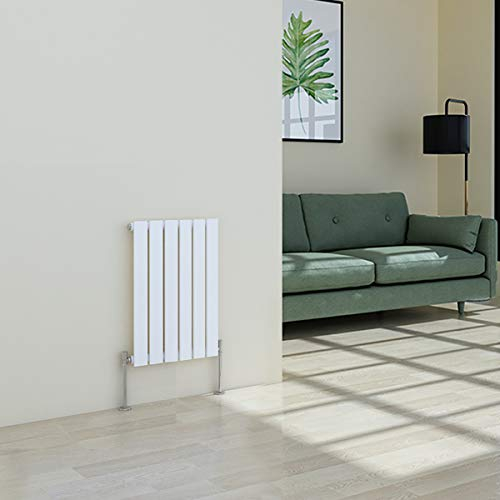 Warmehaus Radiator Flat Panel Modern Heating Single White Horizontal Radiator 600 x 410mm