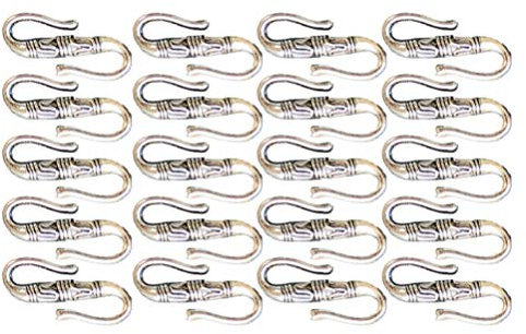 20st Gürtelschnalle Aus Tibetischem Silber Hakenverschlüsse Aus Tibetischer Legierung Bali S-haken-verschlüsse Filigraner Halskettenverbinder Kettenglied Armbandkette Handgefertigt