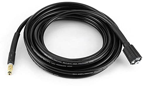 40MPa / 5800PSI Manguera para lavadora automática Tubería de goma para limpieza de agua de alta presión para Kpara Karcher K2 K3 K4 K5 (6 metros / 19,7 pies)
