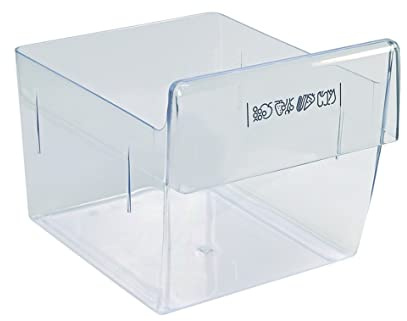 ensipart Gemüsefach kompatibel/Ersatz wie Eelctrolux 22407420/2 Gemüseschublade 235x22x295 Schublade Gemüsefach in Kühlschrank