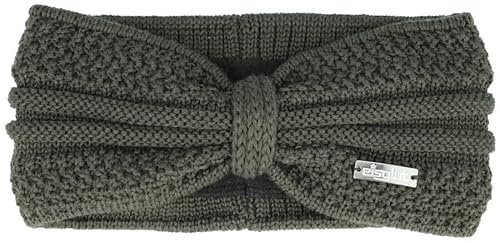 Eisglut Damen Stirnband Esmeraldal Merino Made in Germany, oliv