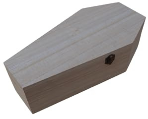 KRAM-TRUCK - Holz Särge für Tiere Natur Belassen- Tiersarg - Bestattung Tier Sarg Verschiedene (XL - 45 cm x 24 cm x 15 cm)