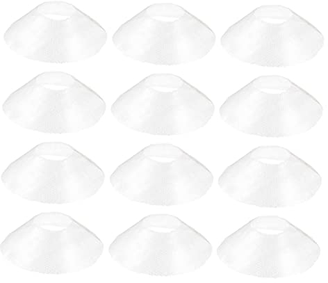 jojofuny 12pcs Bowl-shaped Oil Filter for Range Hood Kitchen Filters Grease Mesh for Cooker Hood Filtrating Screen