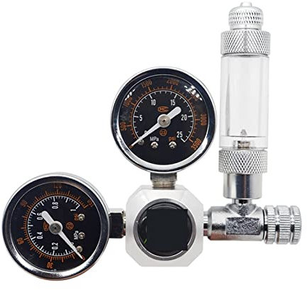 Indicatore regolatore di CO2 Acquario CO2 Solenoide magnetico del regolatore Valvola di ritegno Fish Serbatoio Accessori CO2 fai -da -te Kit generatore di reattori del di controllo per la birra alla s