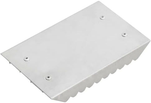 vidaXL Striegel 3 STK., Pferdestriegel mit gezackten Kanten, Bürste für Pferde Rinder, Metallstriegel Pferdebürste, Silbern Aluminium