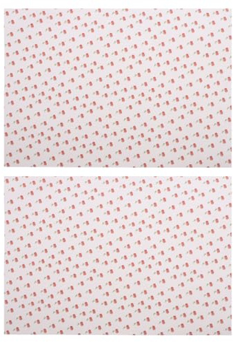 Abaodam Doll House Wallpaper Stickers Mini House Wallpaper Adhesive Wall Sticker for Diy Dollhouse Background Peel and Stick for Dollhouse Doll Wall Decor 2 Pcs
