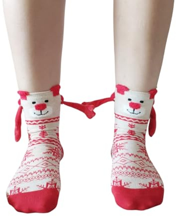 RecontraMago Calcetines Navideños Mujer Hombre Niño – Modelos Papá Noel Reno Muñeco Nieve – Calcetines Invierno Suaves Cálidos – Regalo Navidad Reyes Amigo Invisible