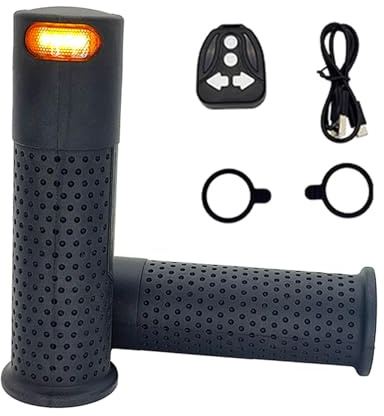 JTQYFI Verbessert Die Sicherheit Von Rollern Mit Eingebauten Blinkern ABS Rundrohr Roller Lenker Roller Lenker Ausgestattet