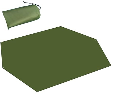 Campingplane, Zeltplane - Tarp Wasserdichtes tragbares Camping-Außenmatten-Tarp-Zelt,Multifunktionale Plane für Camping, Sonnenschutz, Wandern, regenfest