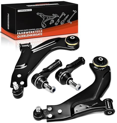 Frankberg 2x Querlenker + 2x Spurstange Vorne Unten 1203923 | Kompatibel mit Mondeo III Stufenheck B4Y, Mondeo III B5Y, X-Type Estate X400, Mondeo III Turnier BWY, X-Type X400