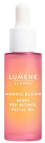 LUMENE Nordic Bloom [LUMO] Berry Pre-Retinol Facial Oil | Nourishing Anti-Aging Oil with Nordic Berries & Plant-Based Retinol Alternative | Vegan Skincare for Radiant, Firm Skin | 30ml