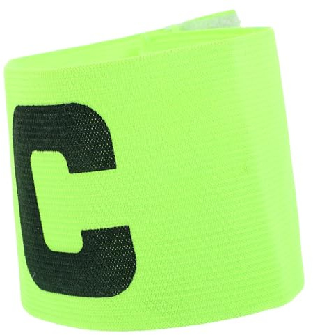 VICASKY Fußball Kapitänsbinde Für Mannschaftsführer Verstellbare Armbinden Aus Strapazierfähigem Material Für Sportarten Wie Fußball Basketball Hockey Und Baseball Leicht Und Praktisch Tra