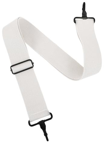 AKOOSY Verstellbarer Snare Drum Gurt mit Robusten Haken aus Baumwolle Komfortabler Schultergurt für Marschtrommel und Snare Drum für Marschband und Trommler