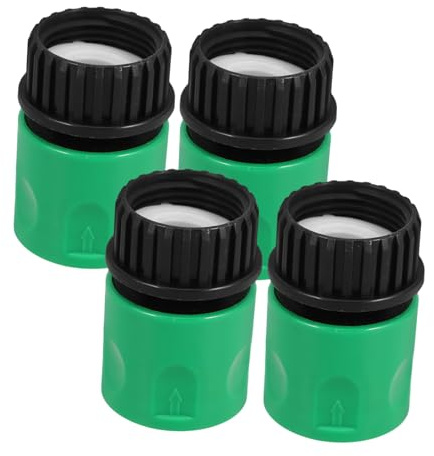 Mikikit 4pièces Raccord pour Tuyau Arrosage Accessoires De Jardin Rallonge pour Nettoyeur De Terrasse Raccords Fiables pour Tuyau Outils De Jardin