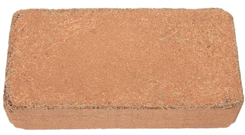 PAMINGONO Komprimierter Kokosfaserblock Anzuchterde für Blumen Garden Zubehör Blumenerde mit Hoher Wasserspeicherung und Durchlässigkeit für Garten und Zimmerpflanzen