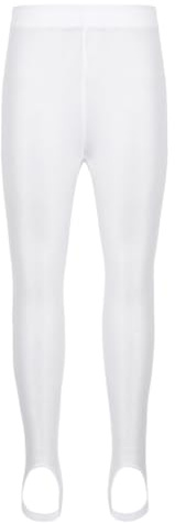 Freebily Leggins Ballet de Danza Unisexo Niños Niñas Ballet Pantimedias de Escribo Calcetas Leotardos para Yoga Danza Gimnasia de Musculación Leggings Elástico Blanco 10-12 años