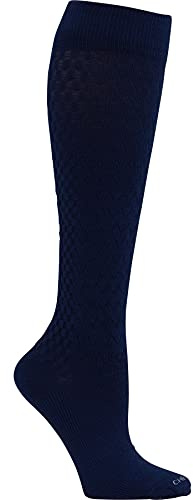 Cherokee TrueSupport Kompressionsstrümpfe für Damen, 10–15 mmHg, 1 Paar / 4 Paar, midnight, Regular (Pack of 4)