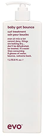 Evo got bounce curl treatment 1l I Intensive feuchtigkeitsspendende Spülung für welliges, lockiges Haar I verleiht Geschmeidigkeit und reduziert Frizz I vegan, ohne Sulfate