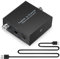 Fluaonb Convertitore Audio Digitale Bidirezionale da Coassiale Digitale un Convertitore Toslink Ottico SPDIF Ottico da Toslink un Coassiale